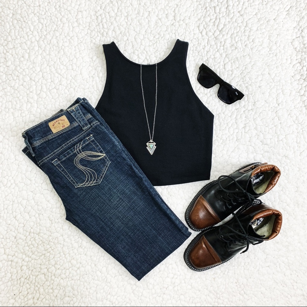 Hydraulic Dark Wash Jeans